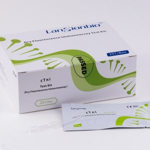 El kit de prueba Troponina I/cTnl (Inmunofluorescencia seca)